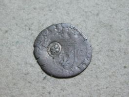 2 Kreuzer 1605-1614, Château-Regnault/Frankreich, Billon
