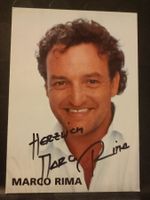 Marco Rima - handsignierte Autogrammkarte
