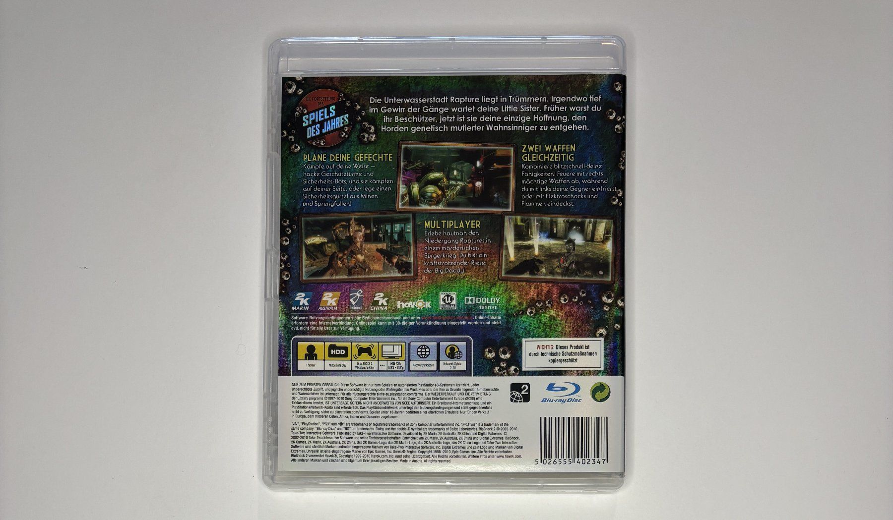Giochi: PS3 - Bioshock 2 – Usato da Allschwil venduto da Bullach 2