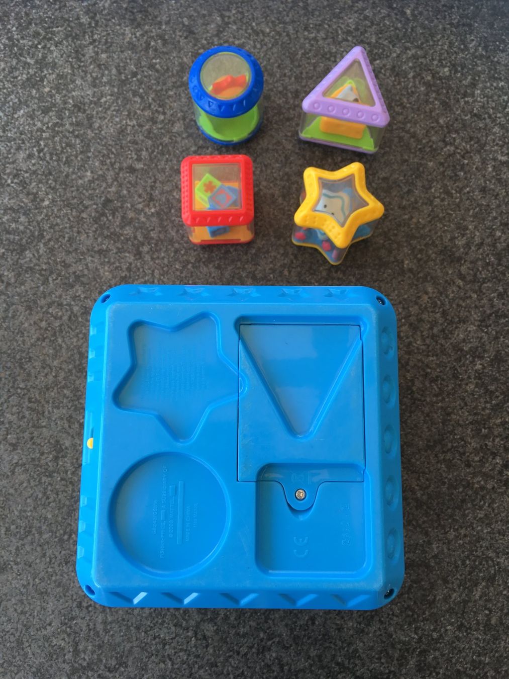Fisher-Price Giocattoli: Fisher-Price Sortierbox Transparent – Usato da Boppelsen venduto da KASIBO 2