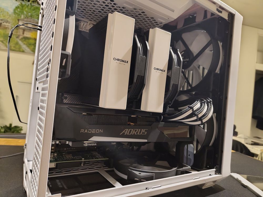 Custom PC 128GB RAM 9TB SSD 2x10Gbit RX 6900 XT Nvidia T400 (Gebraucht ...