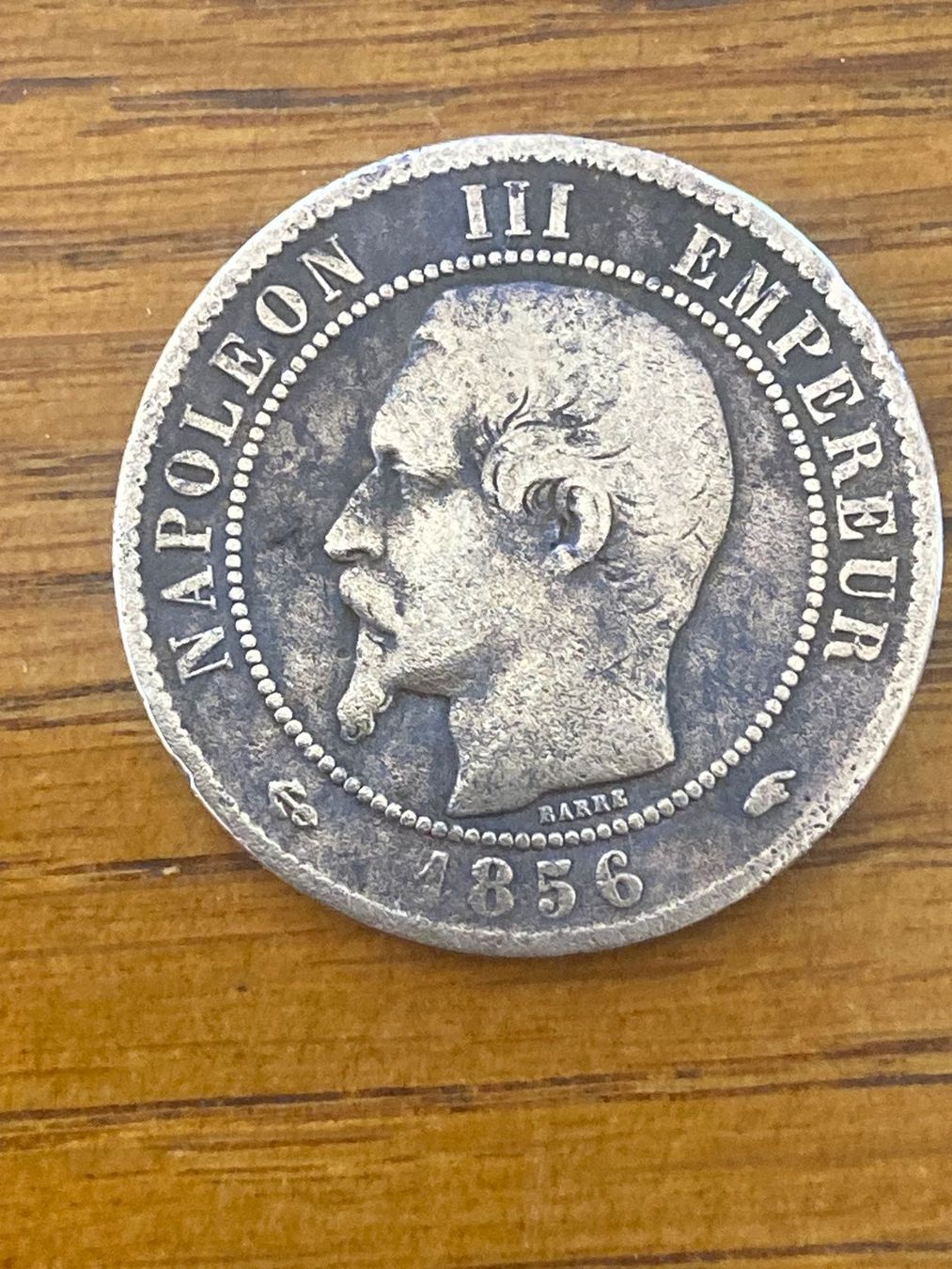 Tutti le monete: France - 10 centimes  1856 – Usato da Lovens venduto da Traktor69