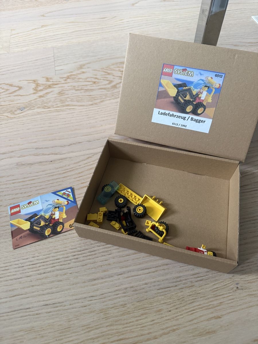 Lego Jeux de construction: LEGO System 6512 Bagger – D'occasion à Rafz par ciril0885