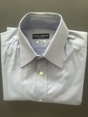 Chemise Dolce & Gabbana bleu clair taille 39 bon état