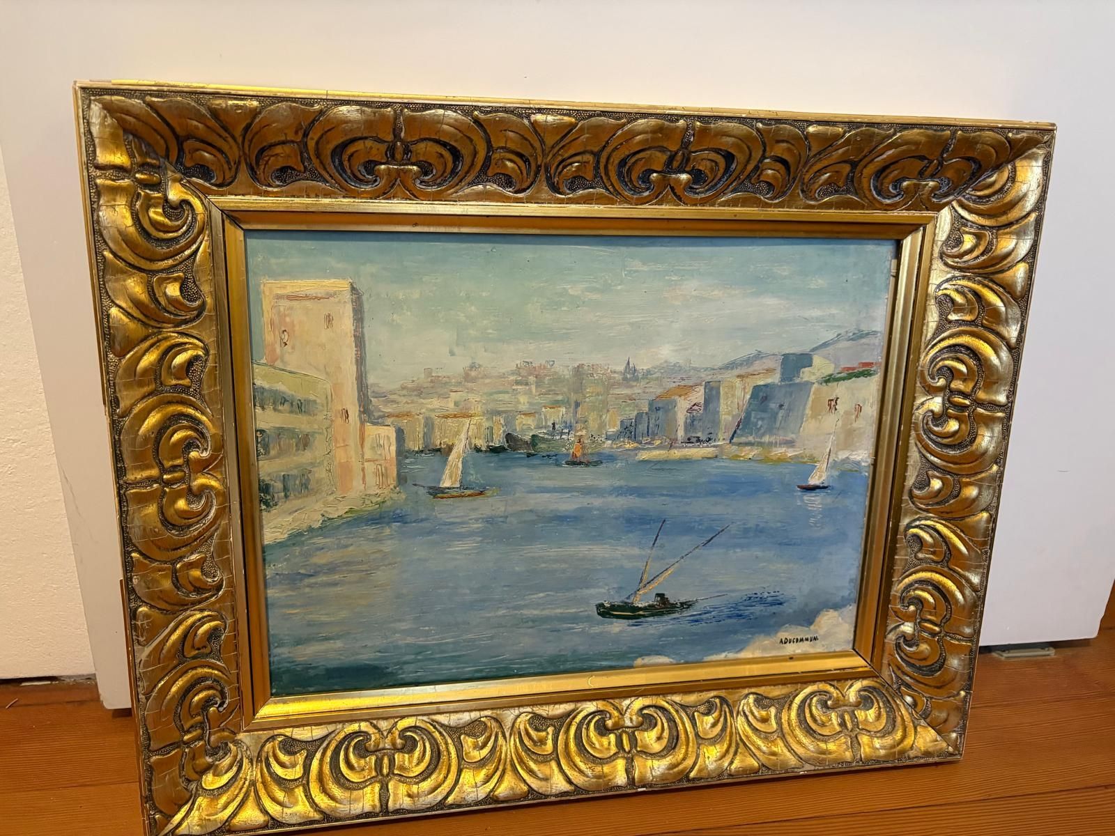 Gemälde: Oelbild von A. Ducommun – Gebraucht aus Biel/Bienne von TuescherS