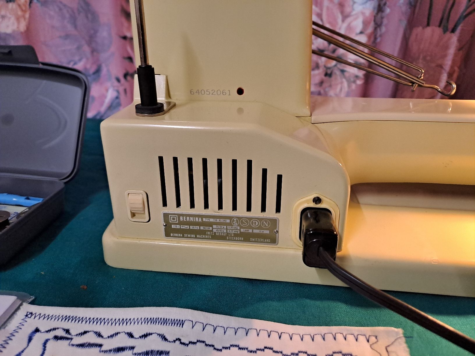 Bernina Nähmaschinen: Bernina 730 record  – Gebraucht aus Belp von amalija 2