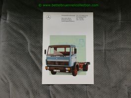 Mercedes-Benz LK (Leichte Klassse) Prospekt 1990/02 deutsch