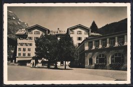 Loèche les Bains, La Place et l'Hotel M