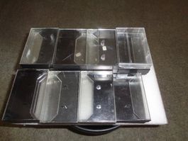 Kassettenboxen leer 27 Stk. gebraucht