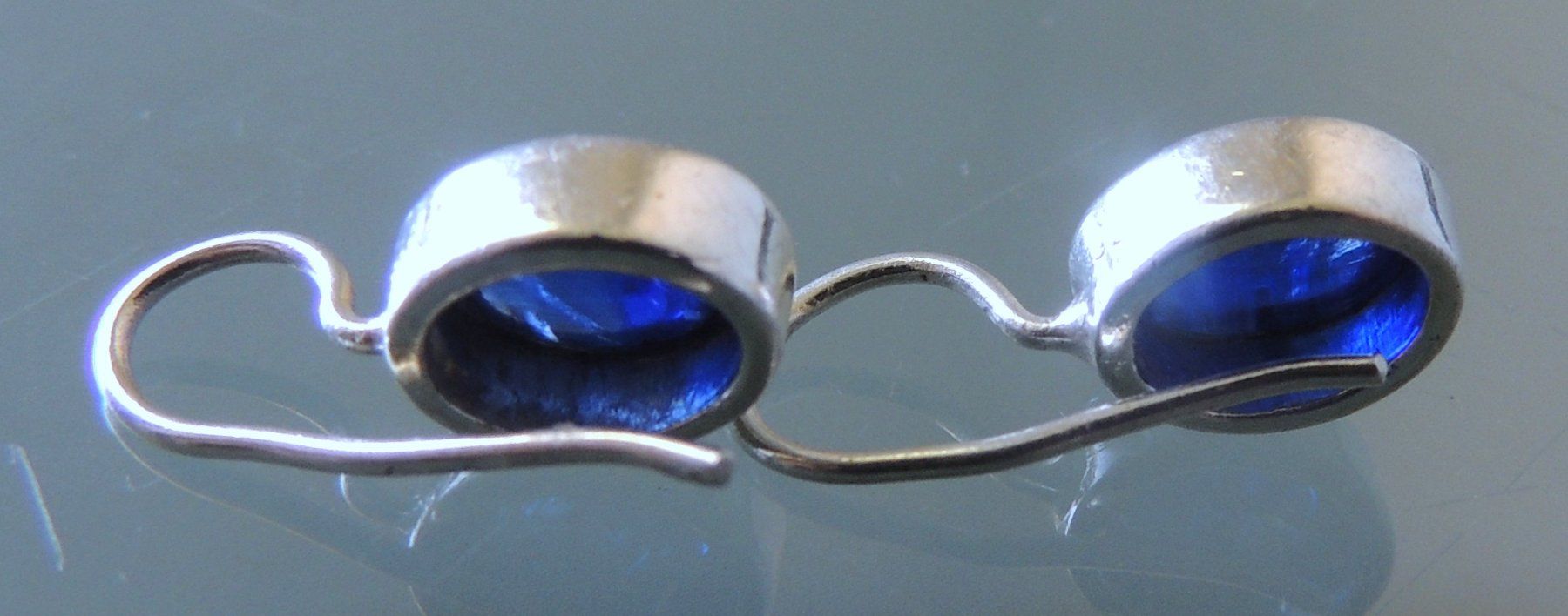 Orecchini pendenti & Orecchini a lobo: Kyanit Silber 925 Ohrringe 20 mm – Usato da Waldenburg venduto da schaller707 2