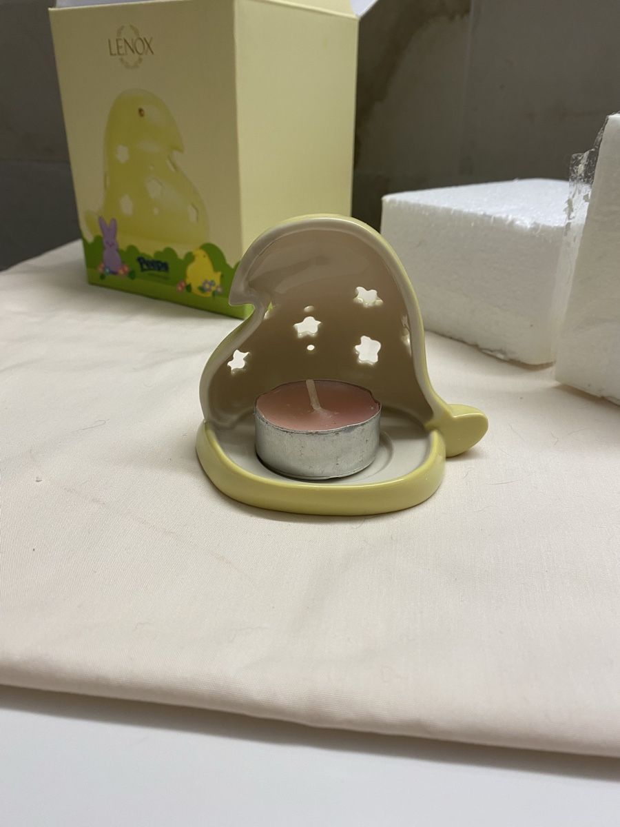 Alle Dekorationen: Lenox easter Peeps Chick Tea Light Holder, New in Box – Neu und originalverpackt aus Buttikon SZ von Maxwelltime 3