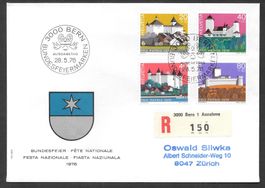 R-FDC Pro Patria Serie 1976; B170-173; ET 28.5.1976