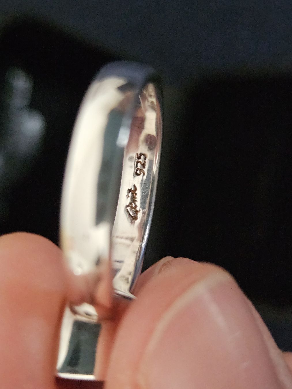 Christ Anelli: Vintage Silberring Christ Granat – Nuovo e nell'imballaggio originale da Sargans venduto da Chicco051 4