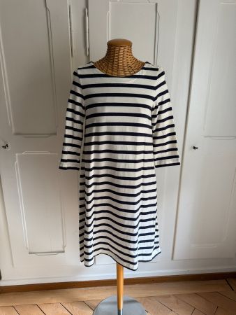 MARC O'POLO - Kleid blau-weiss gestreift S