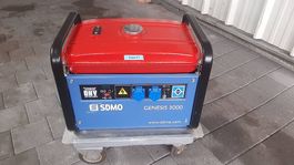 Stromgenerator SDMO Genesis 3000  Service mit Wagen