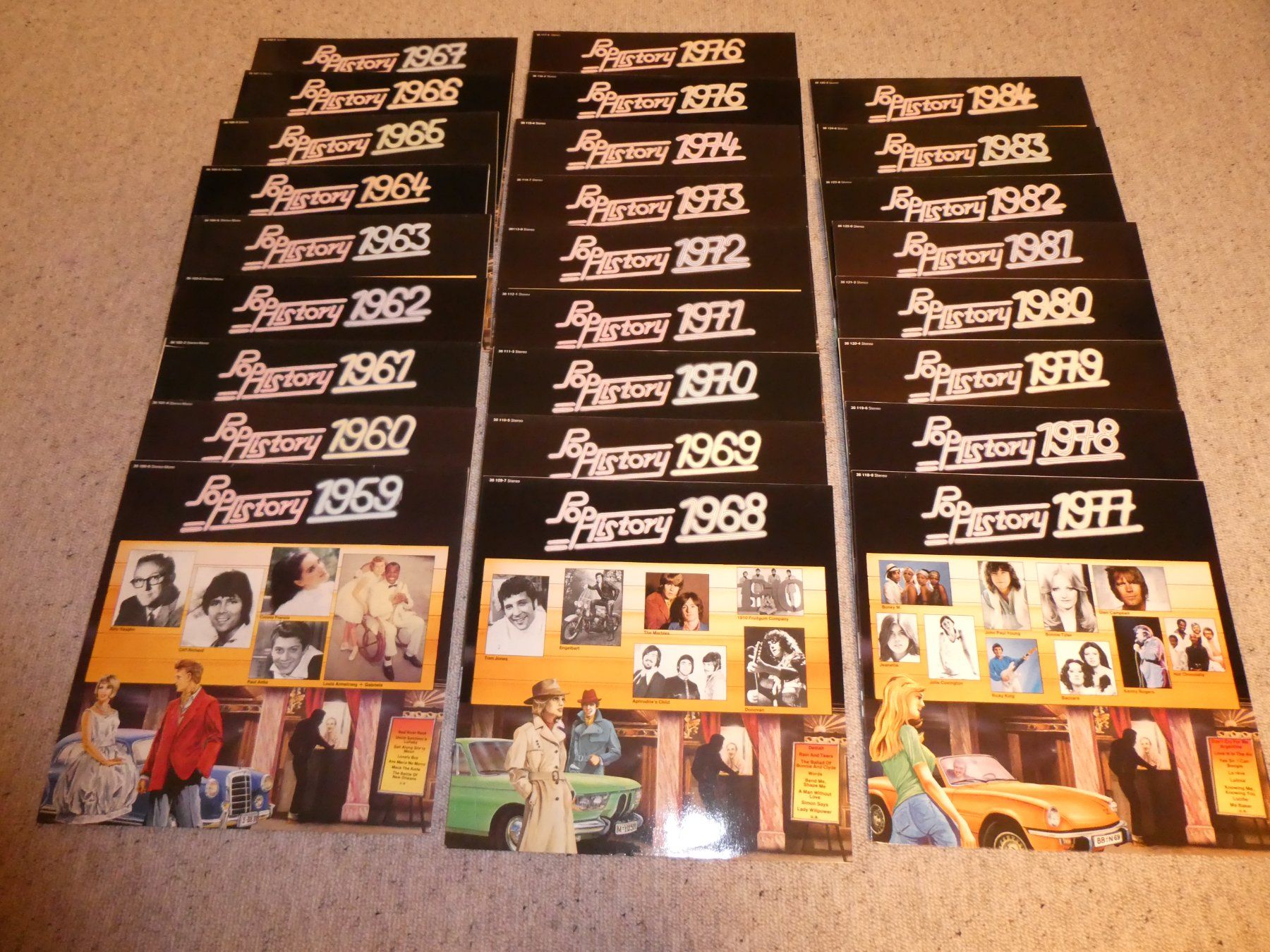 Dischi in vinile: Pop History 1959-1984 Schallplatten LP – Usato da Tann venduto da Charly65 1