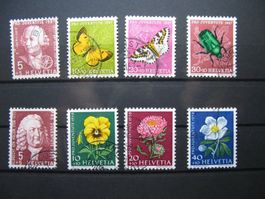 PJ 1957/1958 Insekten / Bumen / Bildniss