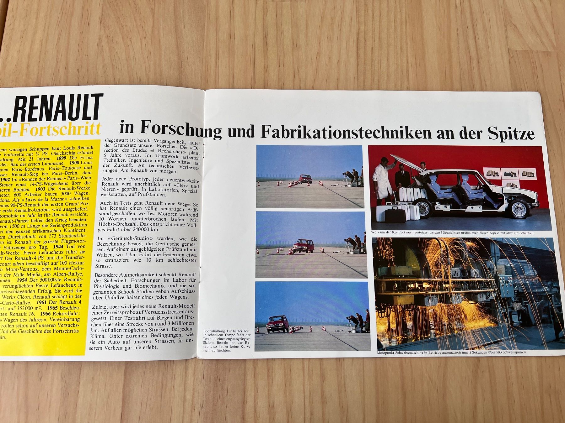 Renault Dokumente: RENAULT Gesamtvorstellung Prospekt – Gebraucht aus Münchenbuchsee von Volver64 1