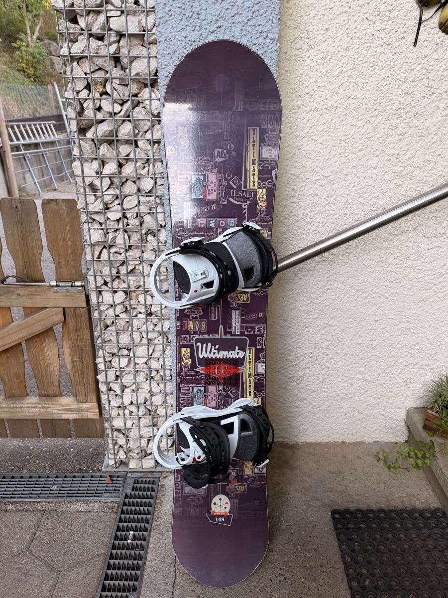 Boards: Snowboard mit Bindung 148cm – D'occasion à Niederbipp par ced_2jtt