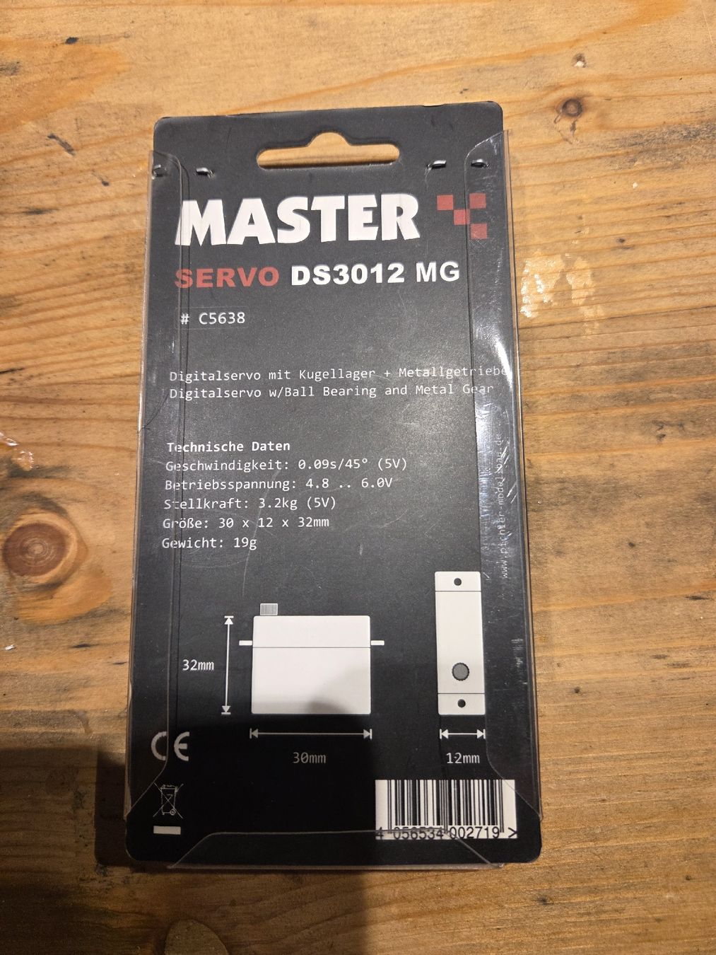 Modellismo RC: Master DS3012 MG – Nuovo (secondo la descrizione) da Mosnang venduto da 4ergolf 1
