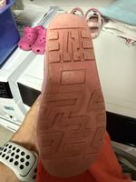 KangaROOS Kinder Gummistiefel, Gr. 27Lama-Muster rosa