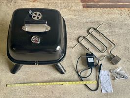 Grill Camping neuwertig, 1x gebraucht, Elektro oder Kohle
