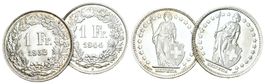 Schweiz 1 Franken Lot