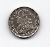 (372) Vatikan, 10 Soldi, 1869, vz