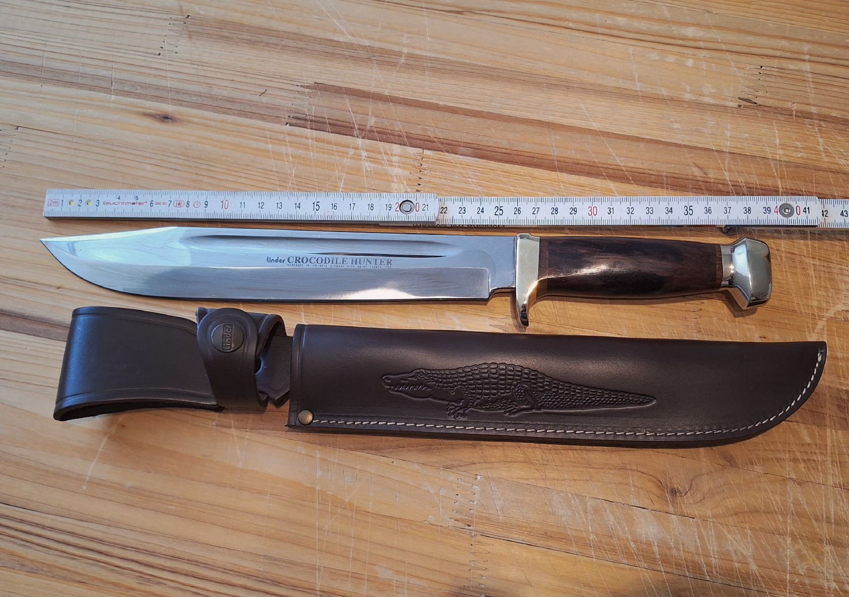 Accessori: Linder Crocodile Hunter Bowiemesser – Difettoso da Triesen venduto da BLACKSHEEP75 3