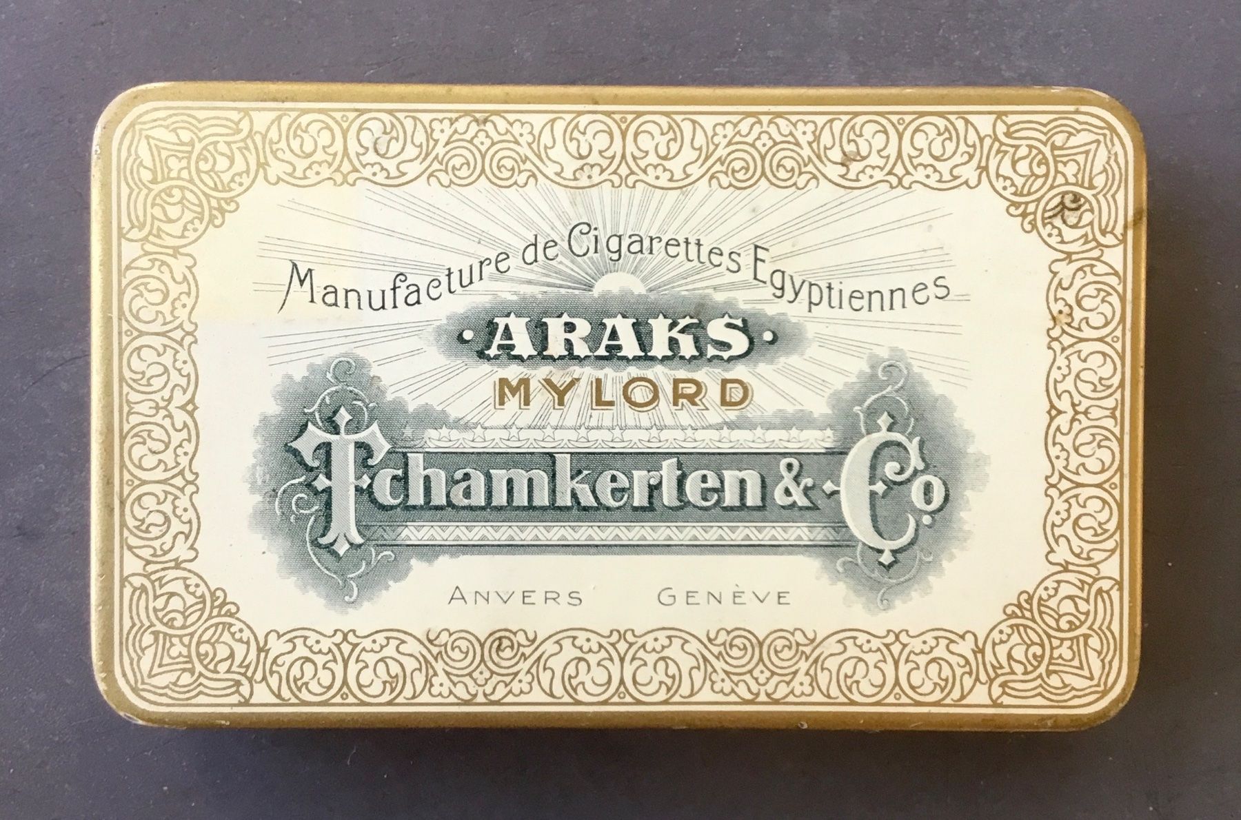 Dosen: Blechdose antik | Araks Mylord – Gebraucht aus Eggersriet von Wiese61 1