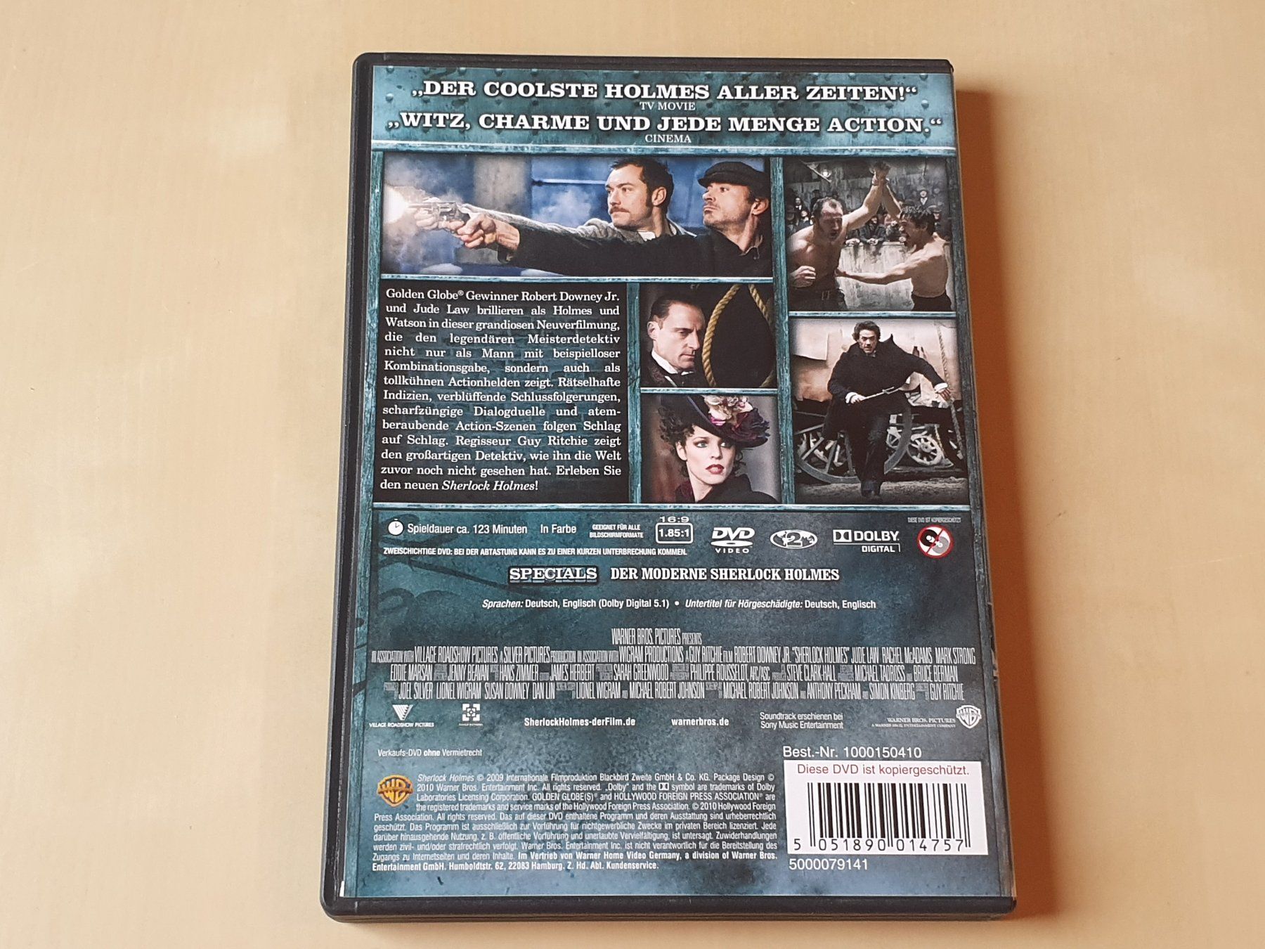 Tutti i DVDs: Sherlock Holmes – Usato da Stansstad venduto da collectorsshop 1