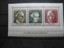 BRD 1969 50 Jahre Frauenwahlrecht BL5 **