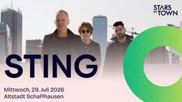 STING, 1 Ticket für das Stars in Town vom 29.Juli 2026