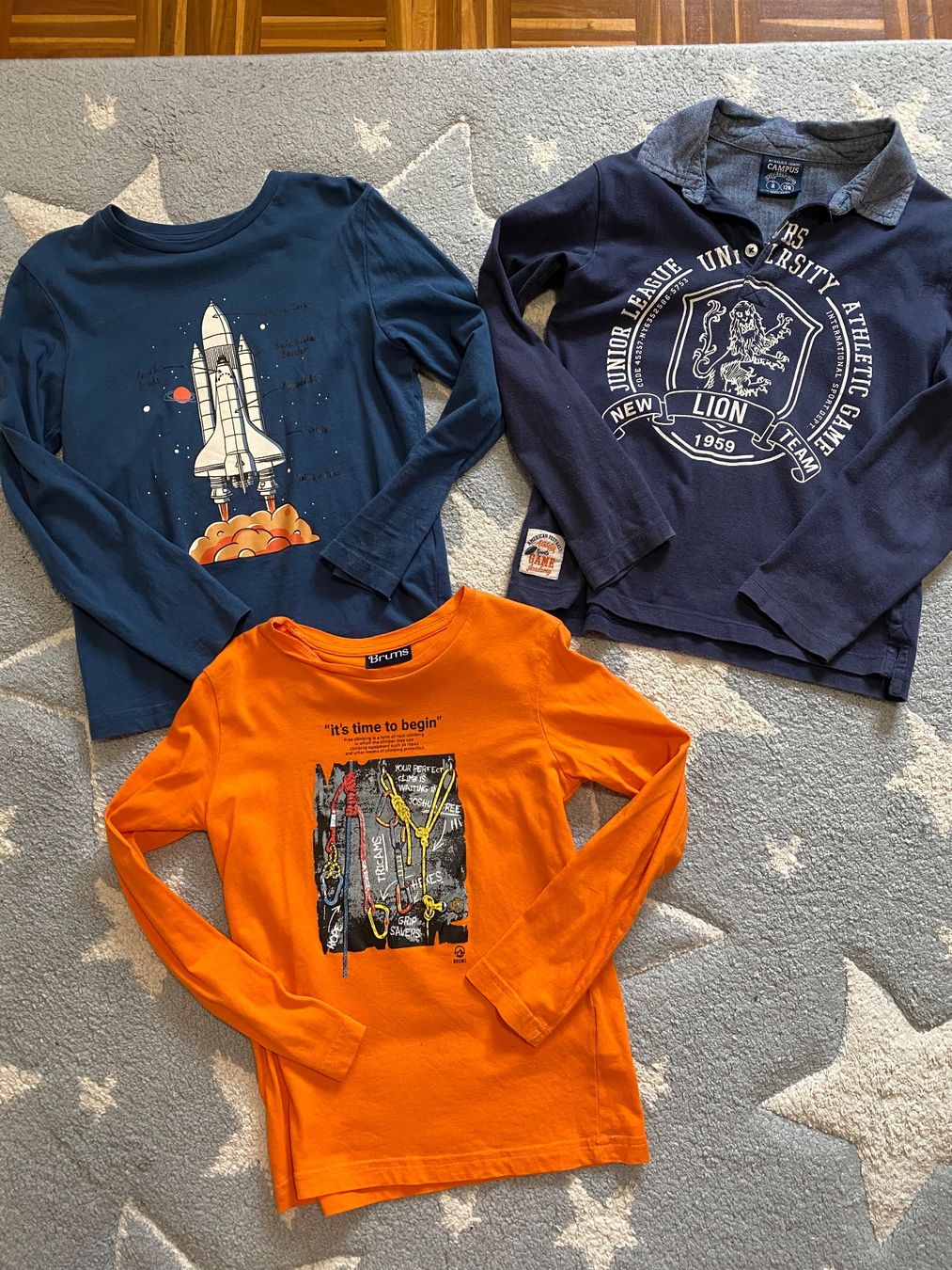 Manor Lotti & Set di vestiti: 3 Sweatshirts, Gr.128 – Usato da Vezia venduto da luce2011