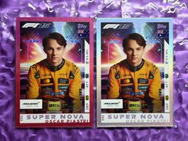 2x Oscar Piastri #335 - Topps 🇮🇳 F1 Turbo Attax 2025