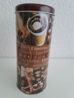 Kaffeedose aus Metall, Vintage Look, gebraucht