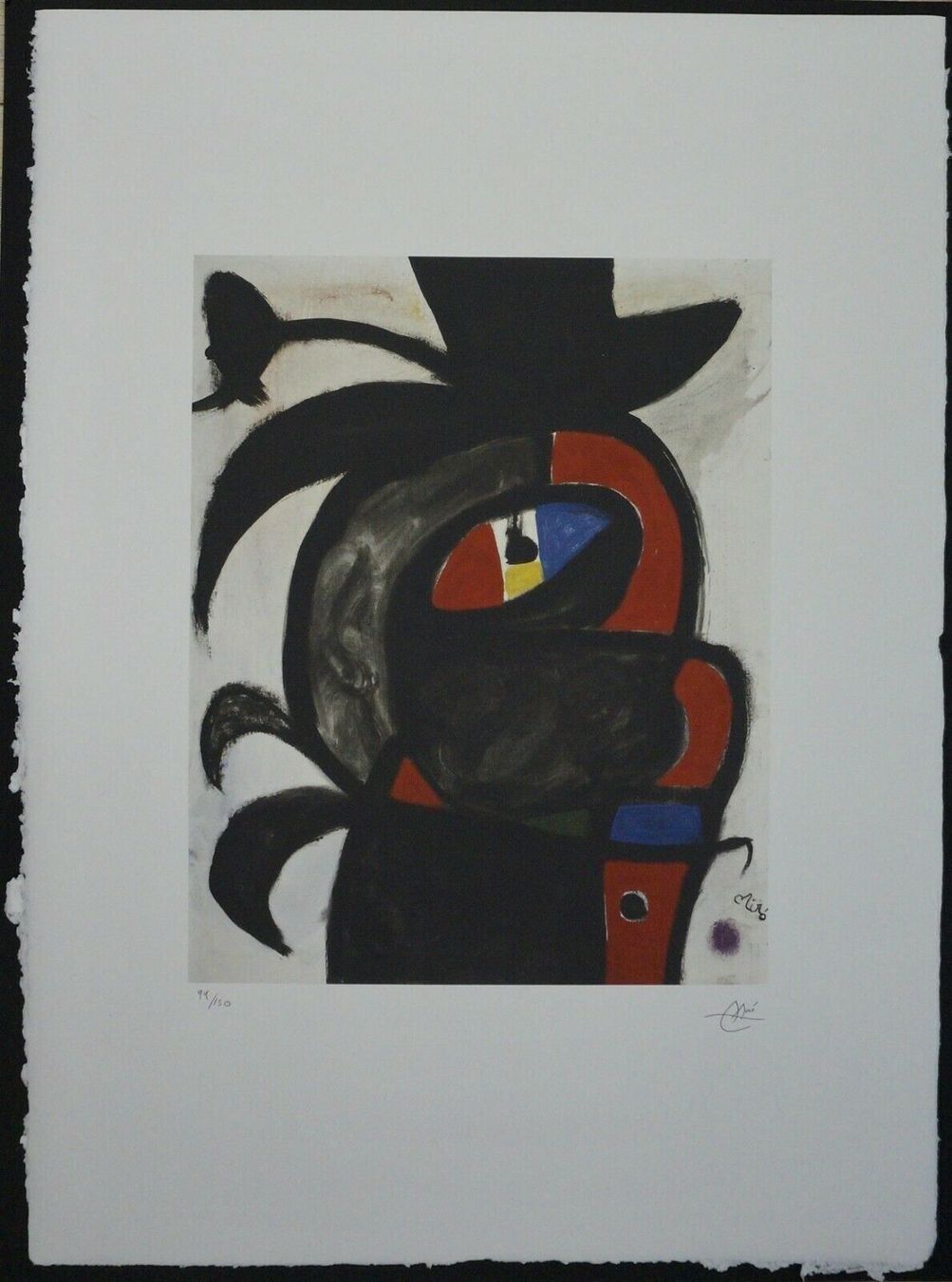 Foto & Immagini: JOAN MIRO     HANDNUMMERIERT DRUCKSIGNIERT – Usato da Gersau venduto da grafik-kunst