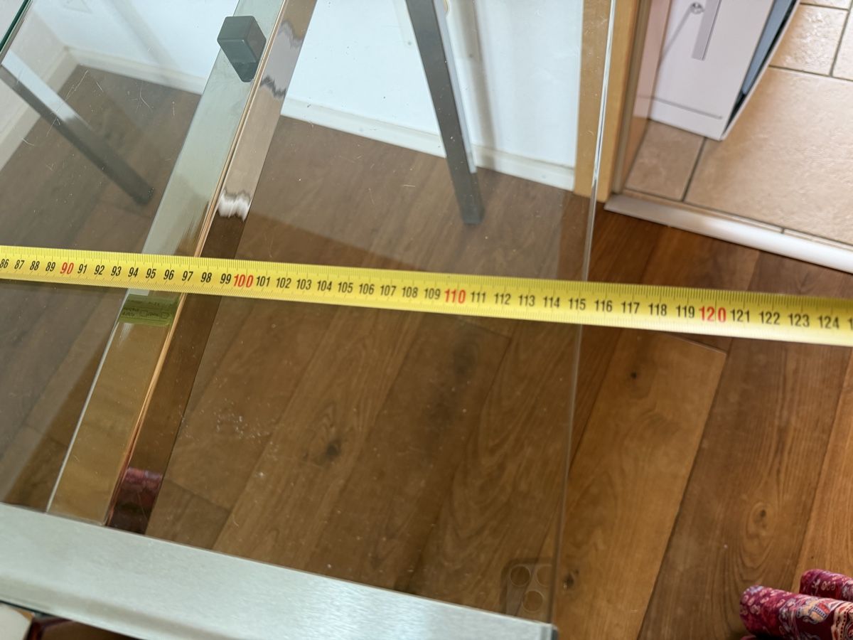 Tavoli: Ausziehtisch Metall Glas  – Nuovo (secondo la descrizione) da Kerzers venduto da skoopz5 6
