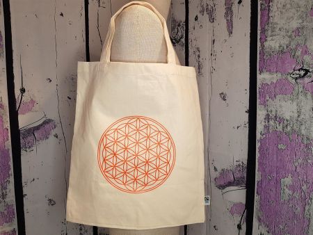 Bio BW Tasche Blume des Lebens NEU
