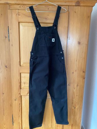 Latzhose Carhartt schwarz, Grösse S, neuwertig