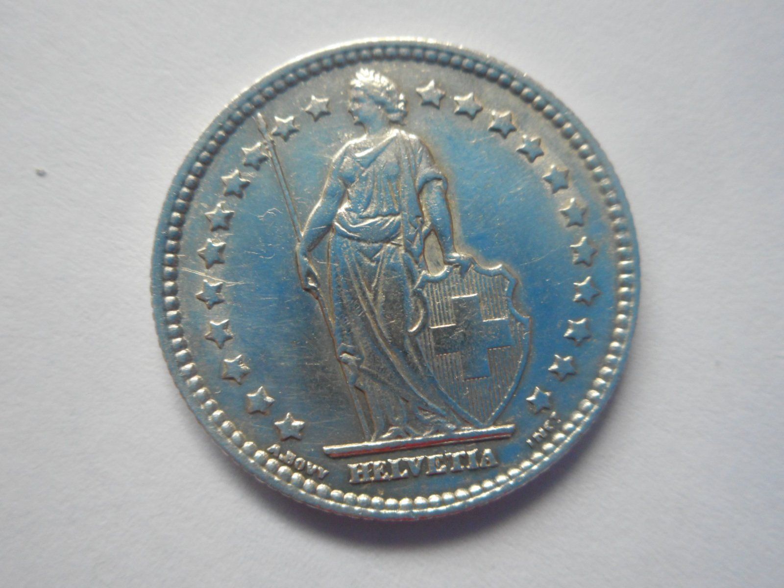 Tutti le monete: 1 Fr. 1899 silber  vorz – Usato da Kriegstetten venduto da pizlad2010 3