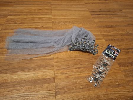 Totenbraut und Kunstspinnen Bekleidung Halloween