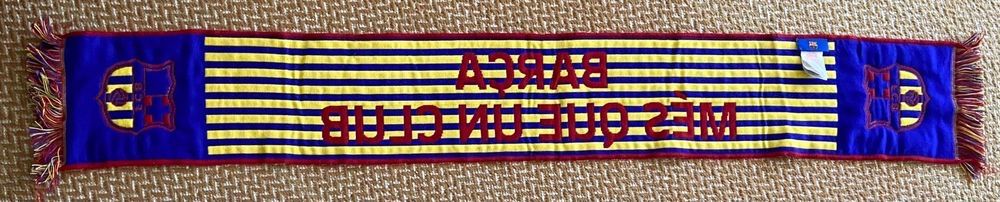 FC Barcelona Foulard & Sciarpe: FC Barcelona Fan-Schal – Nuovo e nell'imballaggio originale da Zürich venduto da a75 1