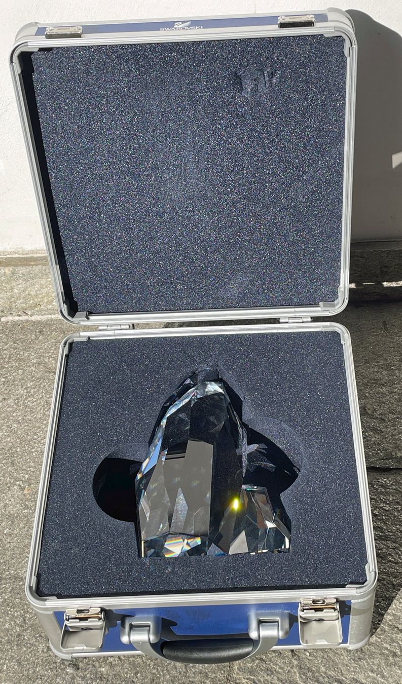 Swarovski Statuette: Eisberg-Objekt Iluliac von Swarovski – Usato da Chur venduto da elifornico