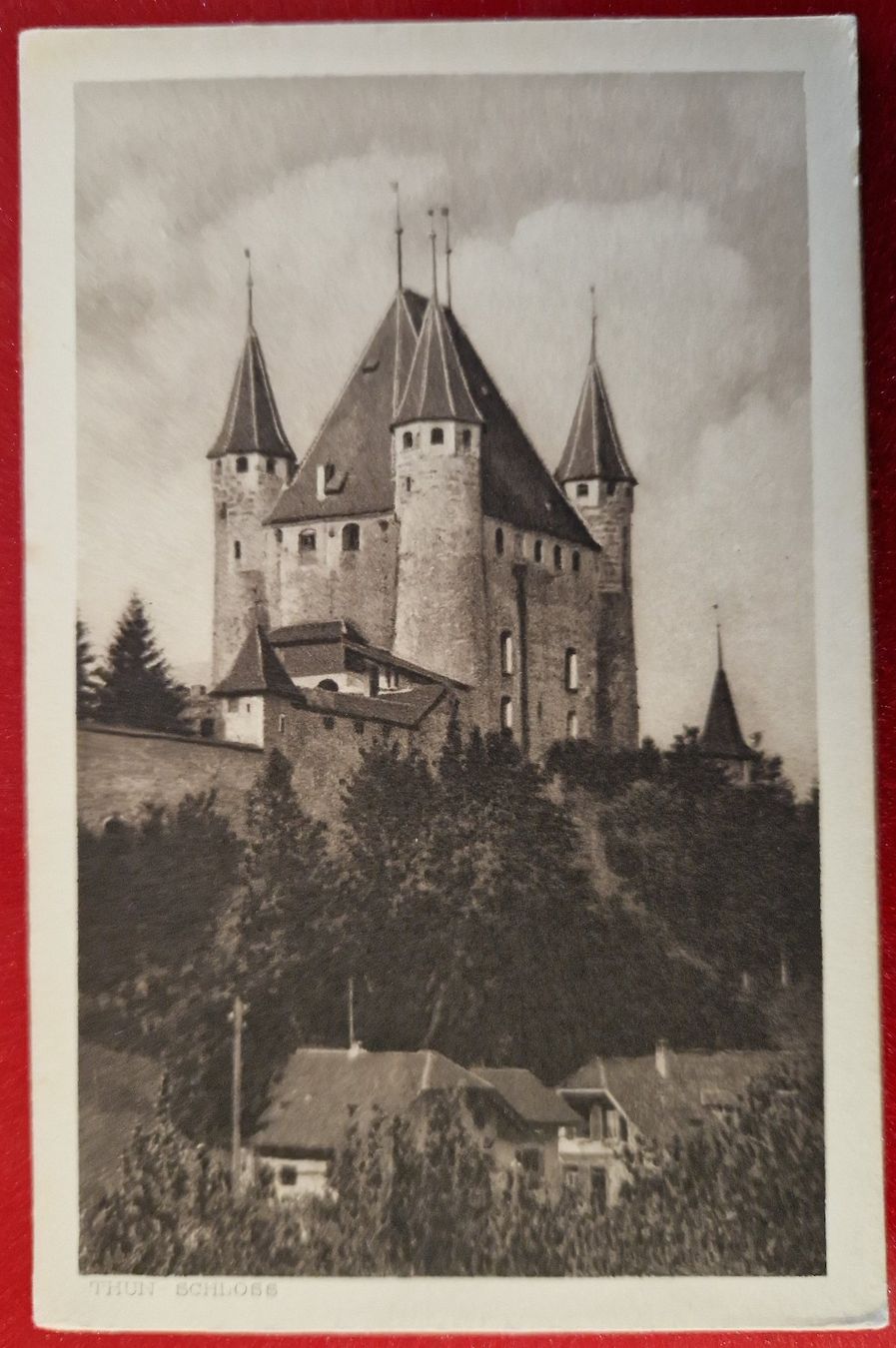 Ansichtskarten: Schloss Thun  - sehr alt/ungelaufen – Neu (gemäss Beschreibung) aus Melchnau von Fishel