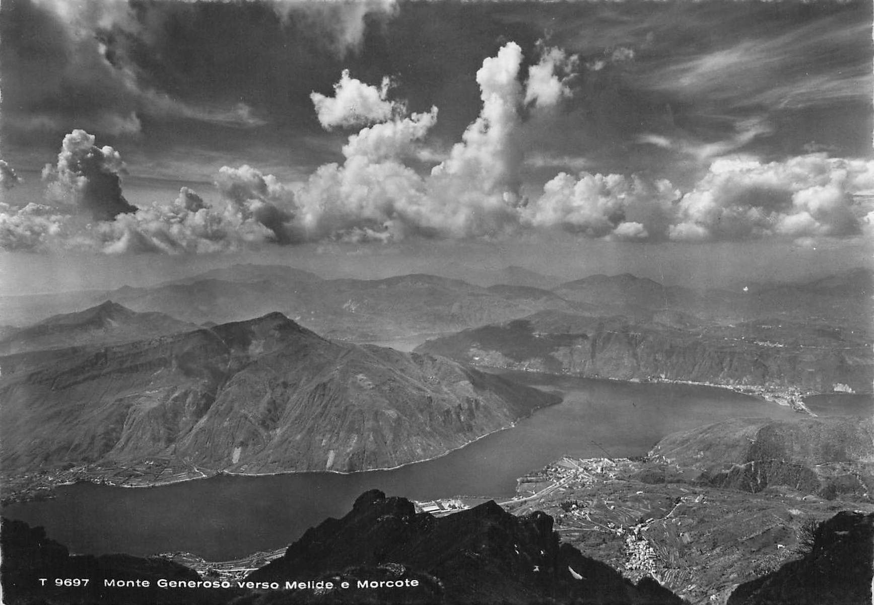 Cartoline postali: Monte Generoso Melide Morcote – Usato da Biasca venduto da Blenio71