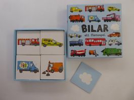 BILAR Memory ett Memospel Fahrzeuge, 16 Paare, 32 Karten