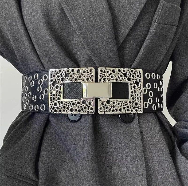 Cinture: Set mit 2 elastischen Gürteln mit Hakenschnalle – Nuovo e nell'imballaggio originale da Lausanne venduto da FASHION-WORLD-SHOP 1