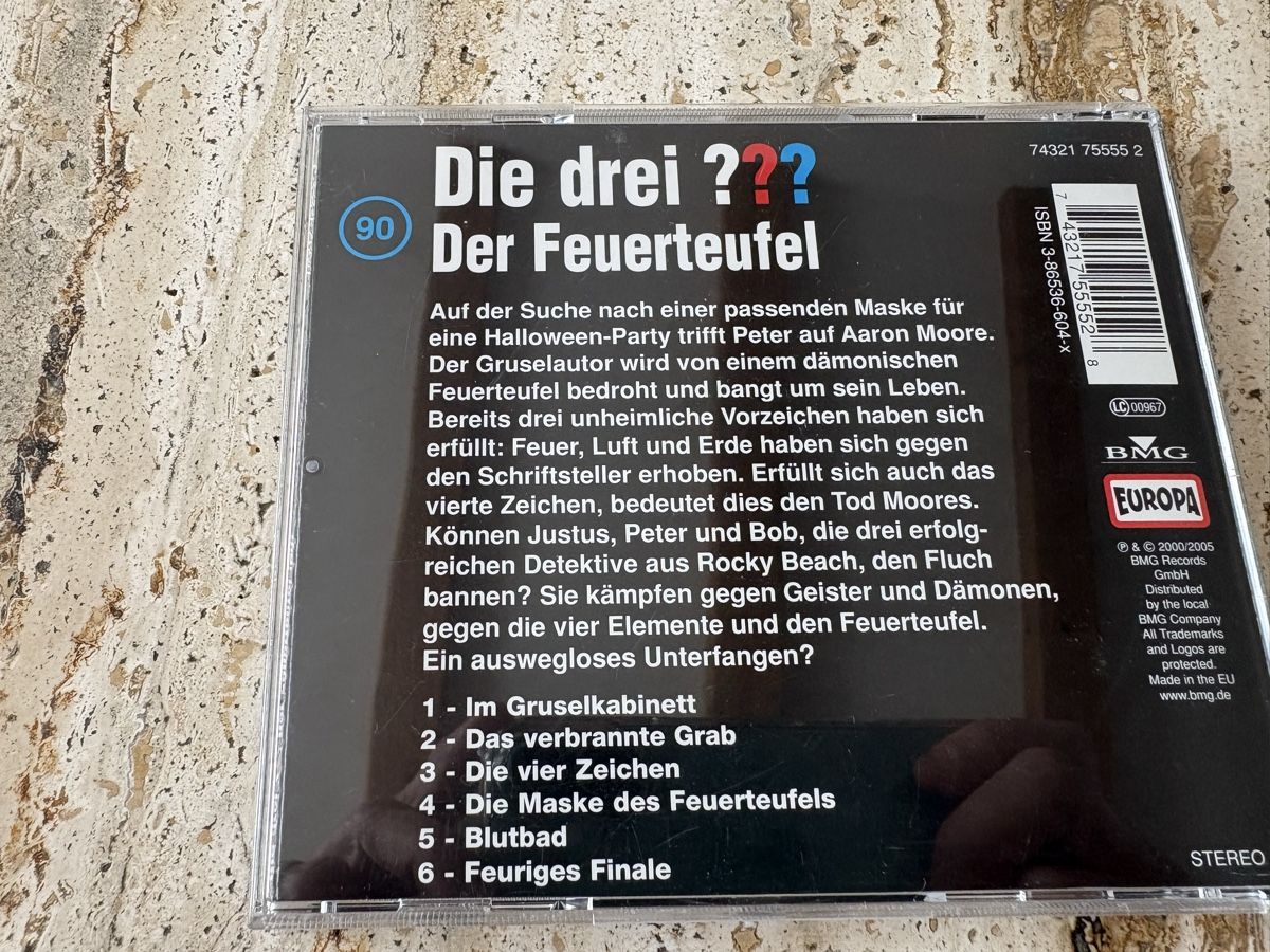 CD: Die drei ??? Cd‘s – Usato da Nürensdorf venduto da Yellowstone09 4
