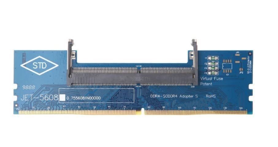 Memoria / RAM: DDR4 Ram SODIMM auf DIMM-Adapter – Nuovo e nell'imballaggio originale da Unterägeri venduto da RmOnline 4